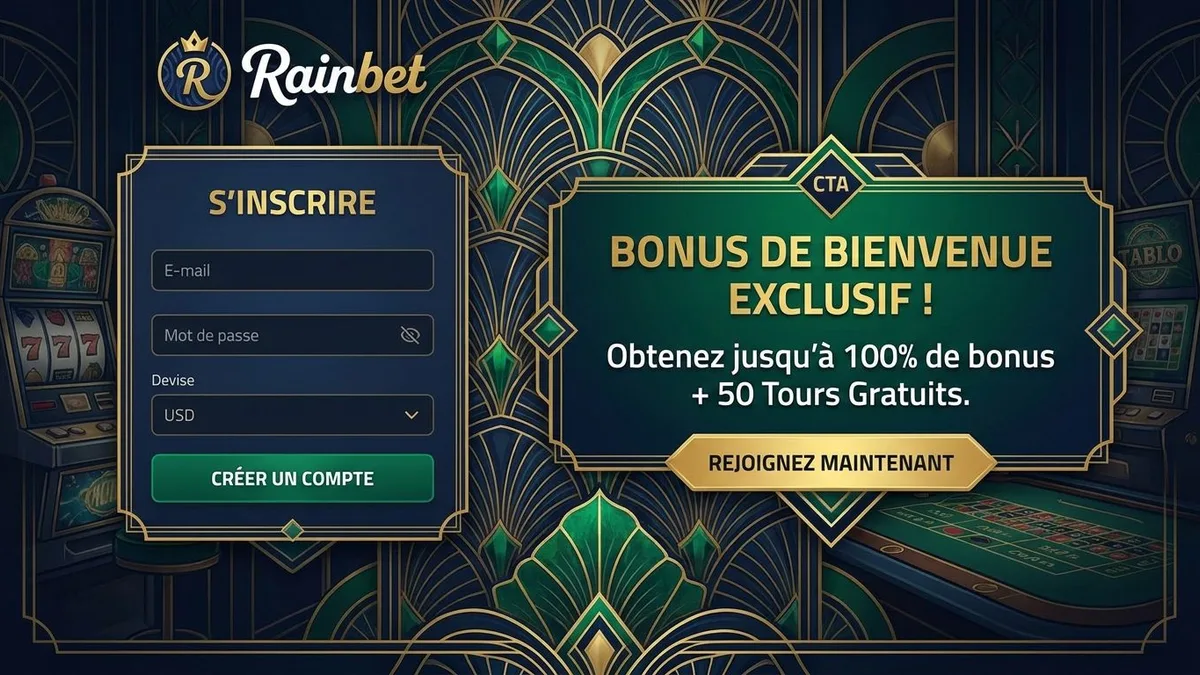 Inscription avec bonus